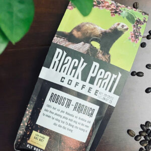 Cafe bột Black Pearl Robusta Arabica 500 gram