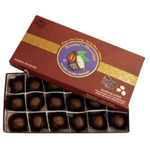 Socola 65% - viên nhân nhiều vị Kimmy - hộp 18 viên 252g